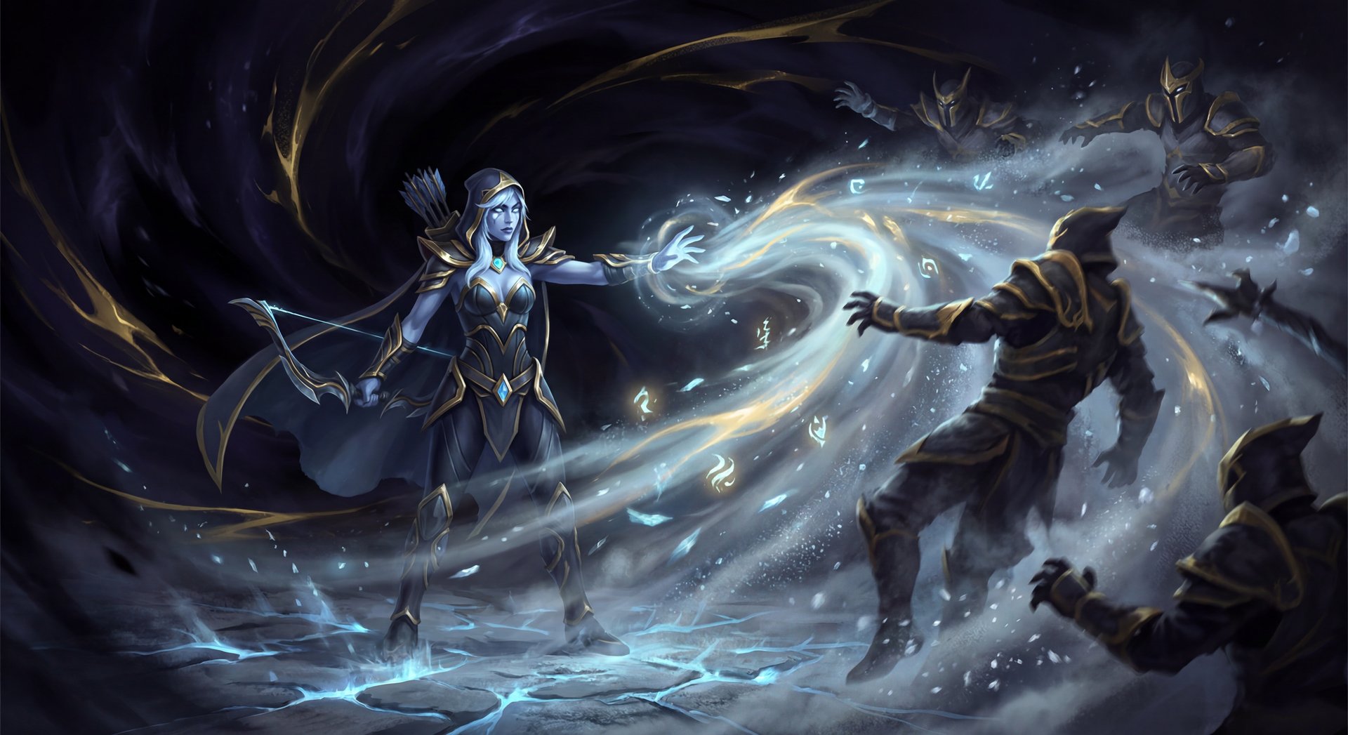 Drow Ranger Gust ability