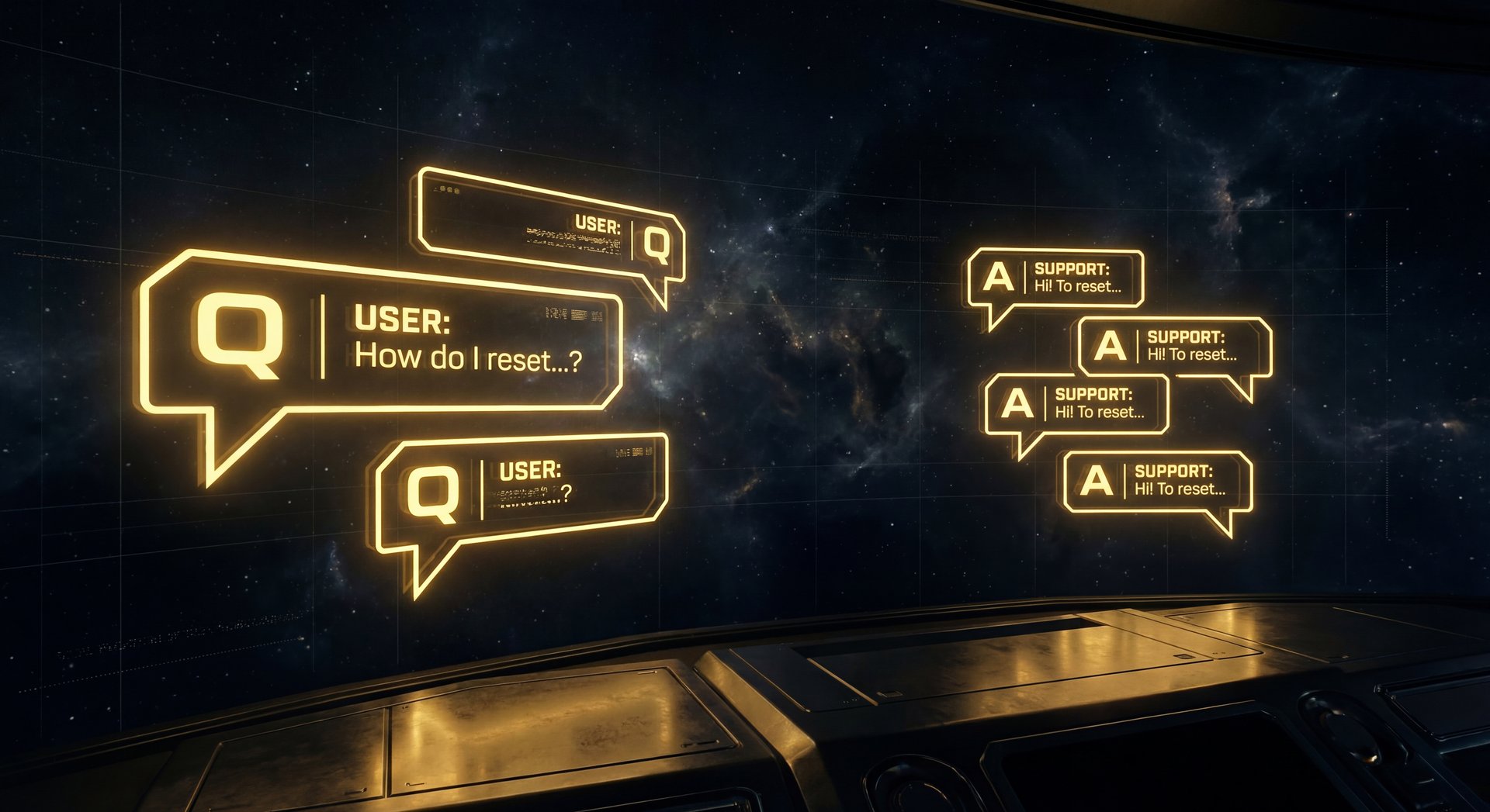 Customer support chat bubbles for Dota 2 boost service