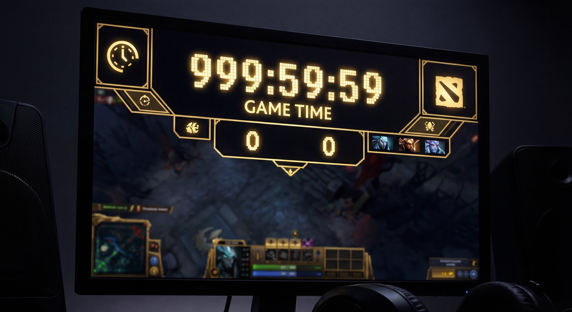 Kill count scoreboard breaking records with golden numbers