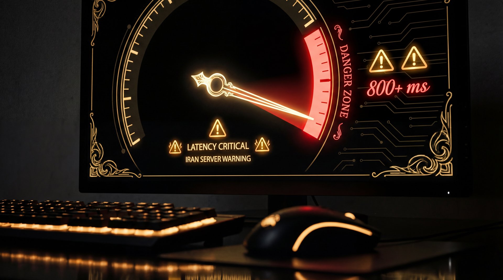 High ping meter showing lag impact on Dota 2 gameplay