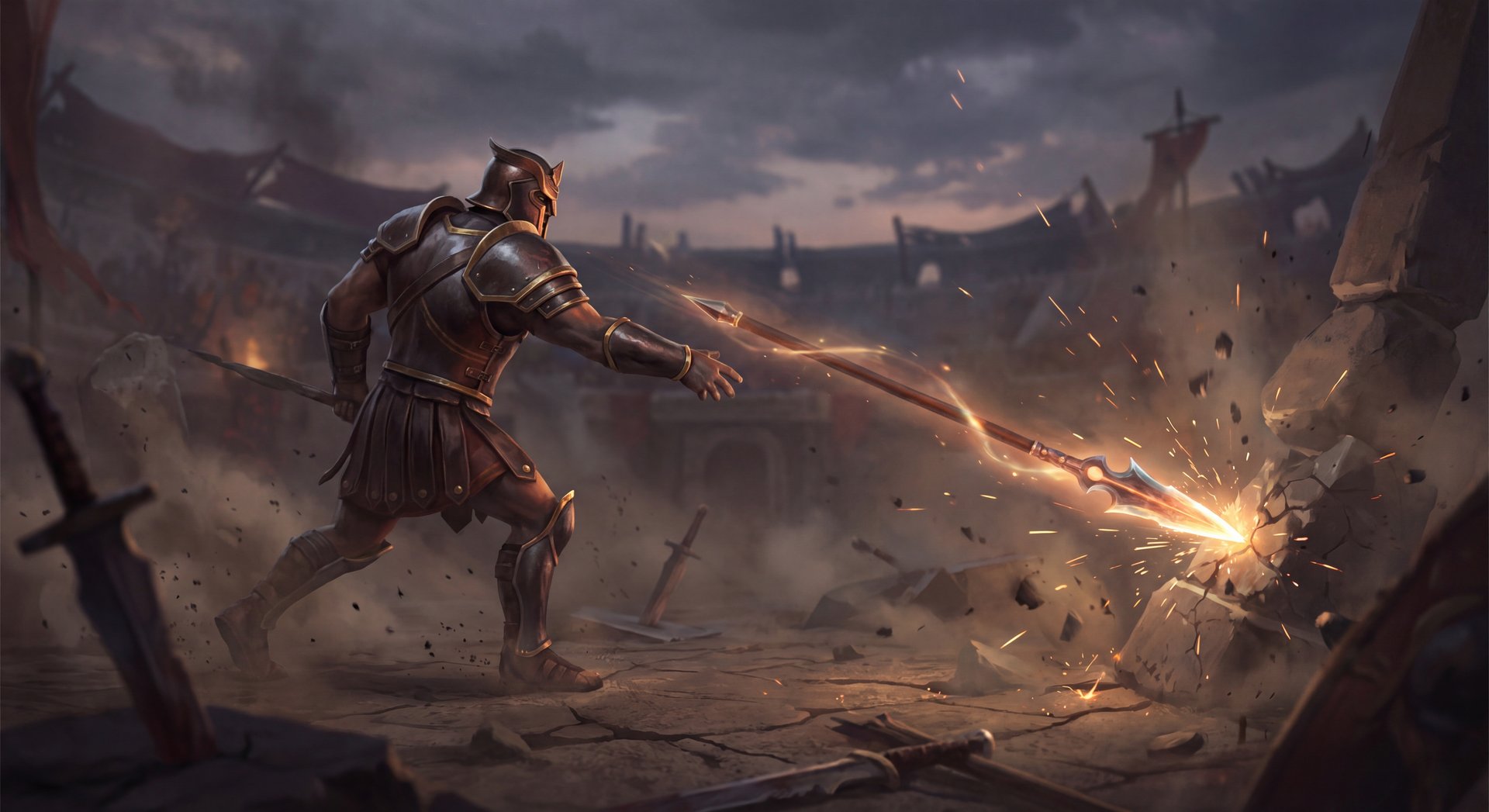 Mars using Spear of Mars