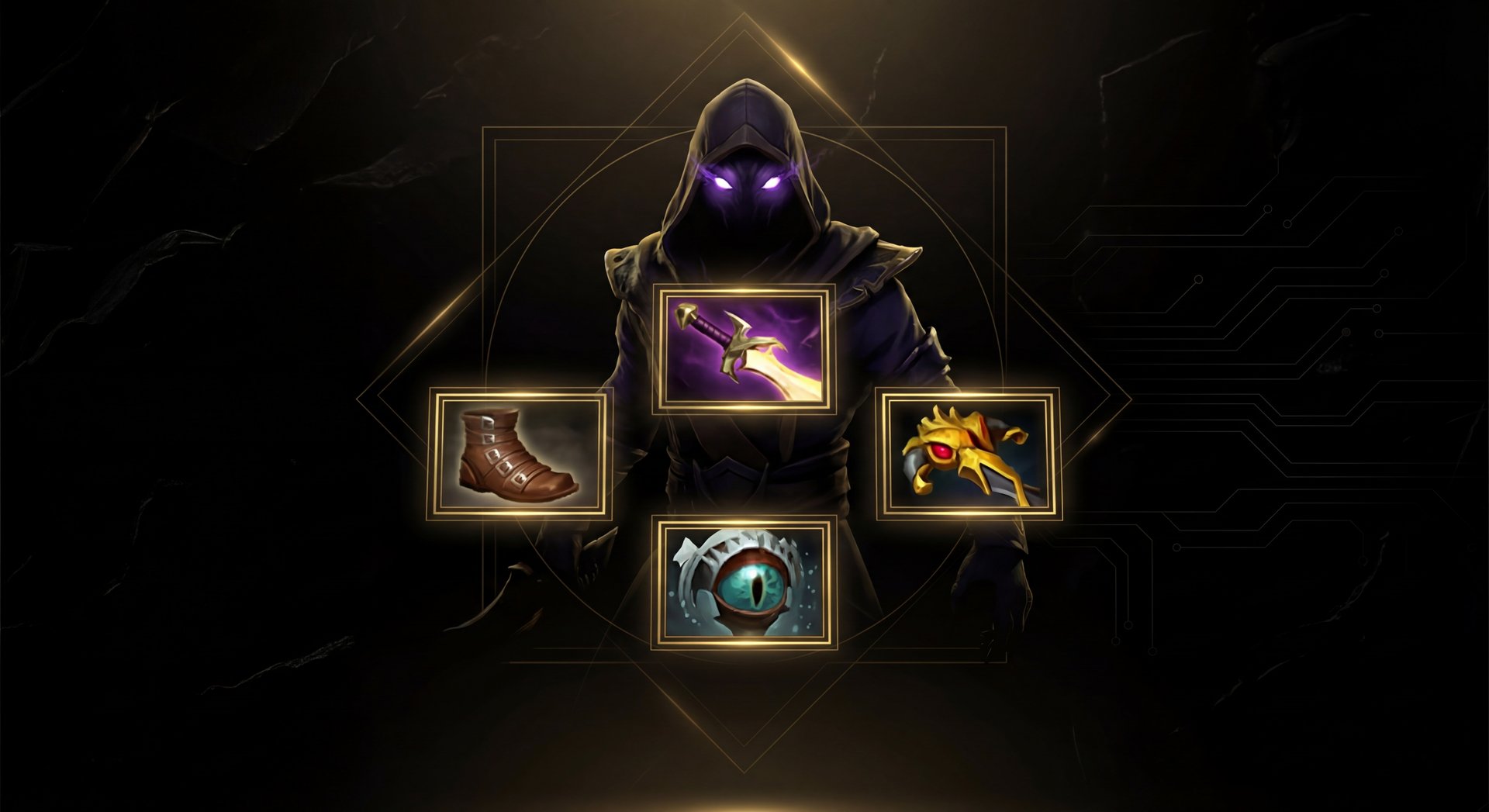 Slark item build progression