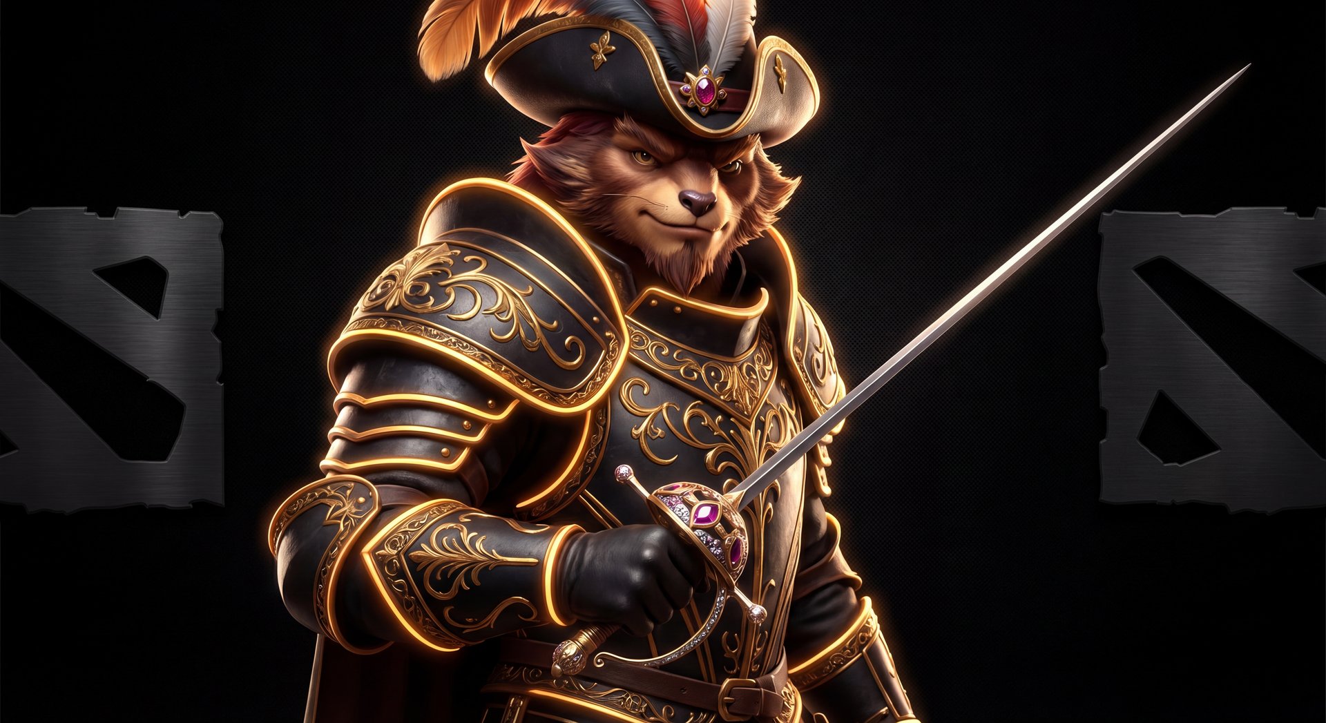 Pangolier hero portrait Dota 2