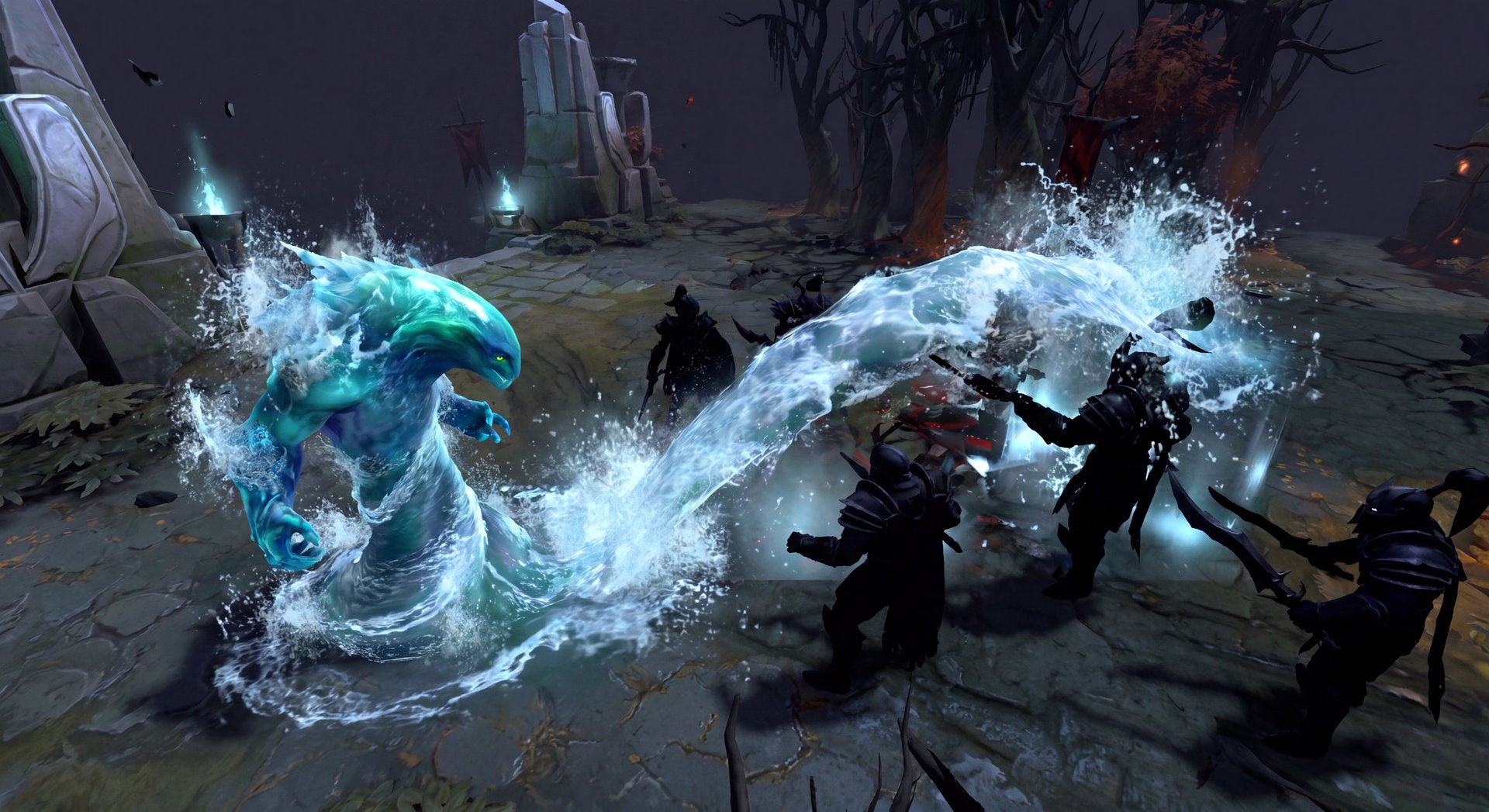 Morphling abilities showcase
