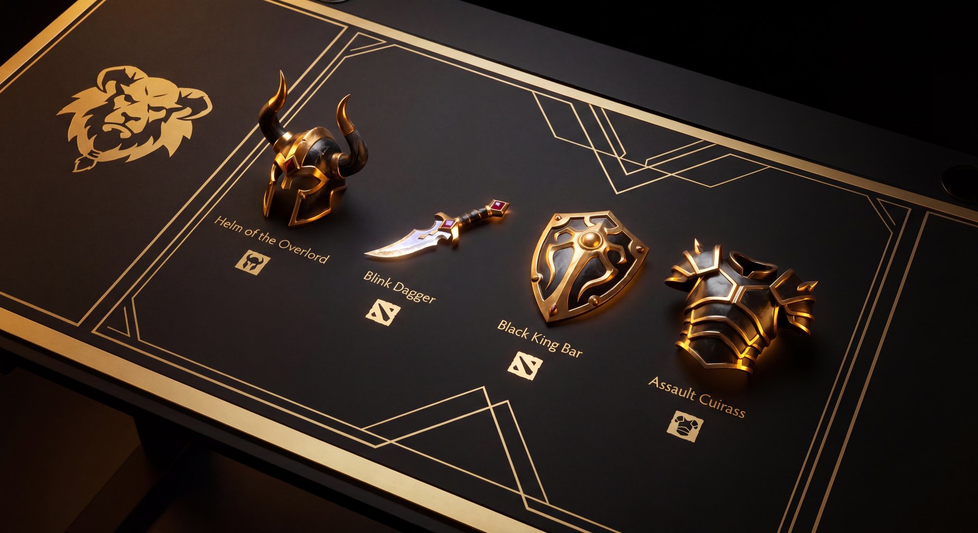 Beastmaster item progression on dark tactical board