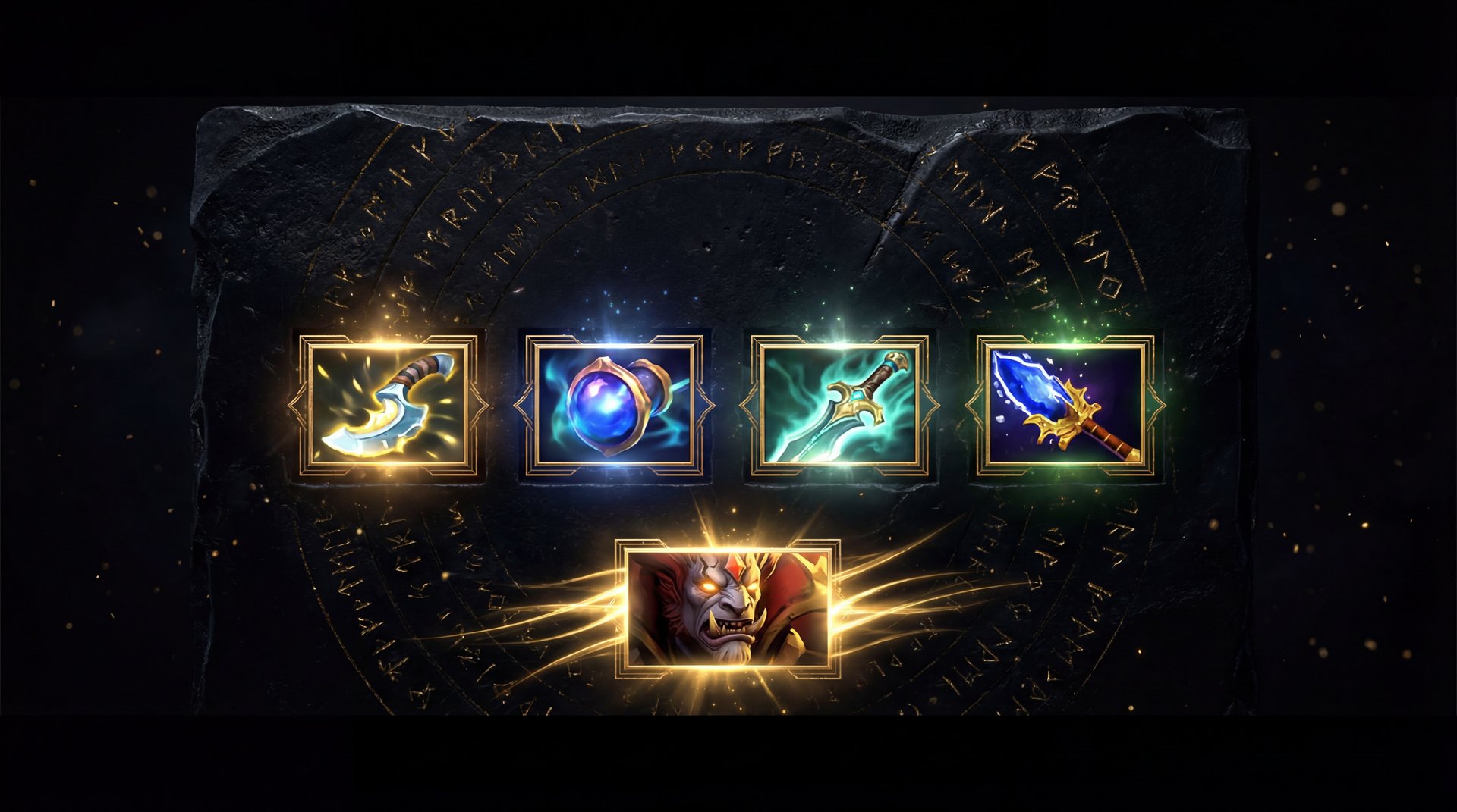 Lion item build progression for Dota 2