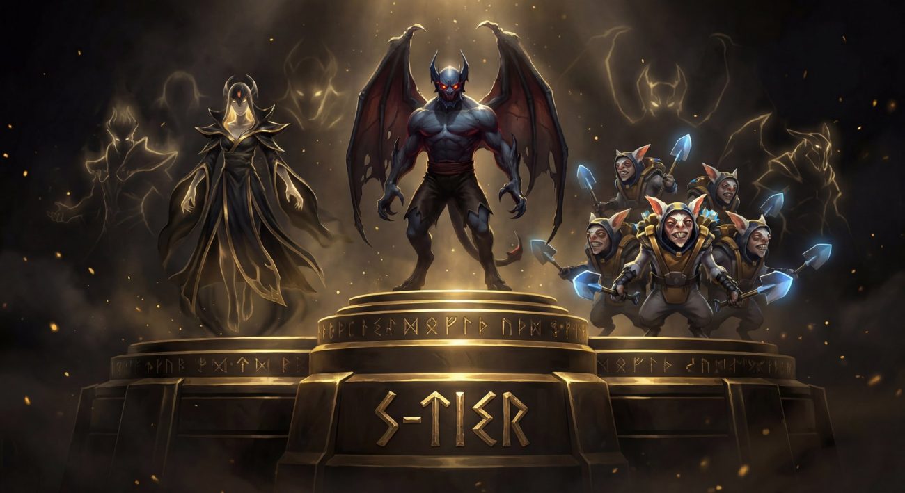 Dota 2 Patch 7.41a Meta Tier List S-Tier Heroes Night Stalker Spectre Meepo