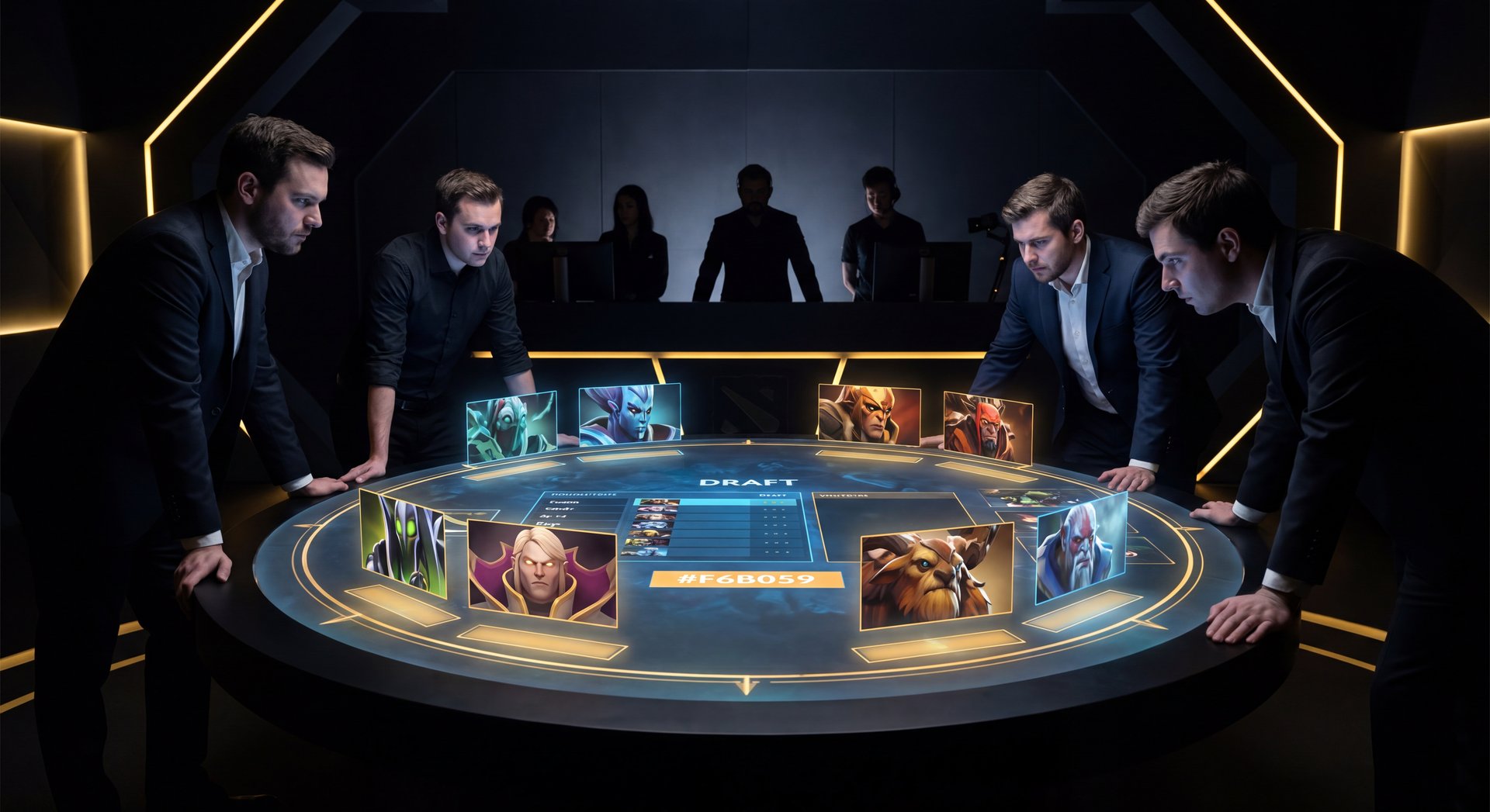 Dota 2 draft board strategy cinematic