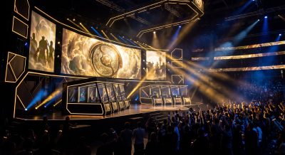 PGL Wallachia Season 8 playoffs day 1 cinematic stage
