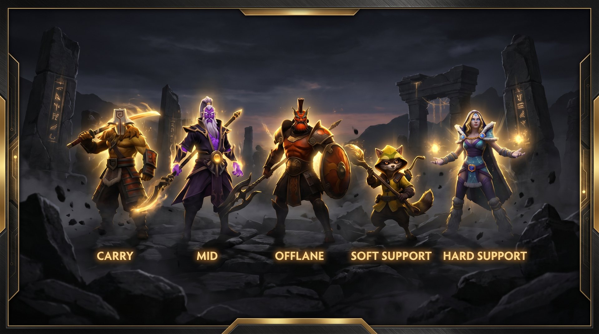 Dota 2 ranked tier list patch 7.41c best heroes per position