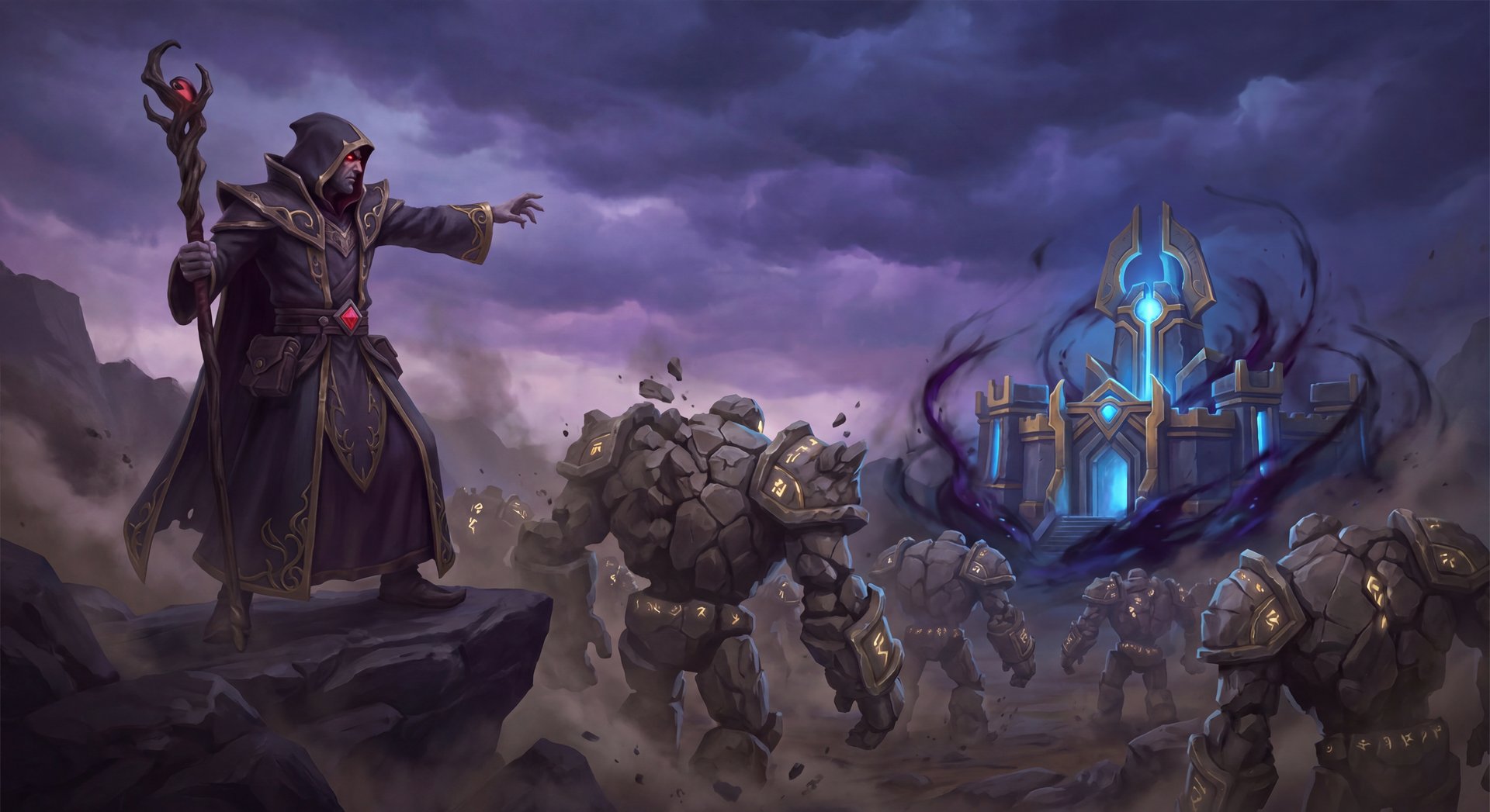 Warlock late game teamfight control