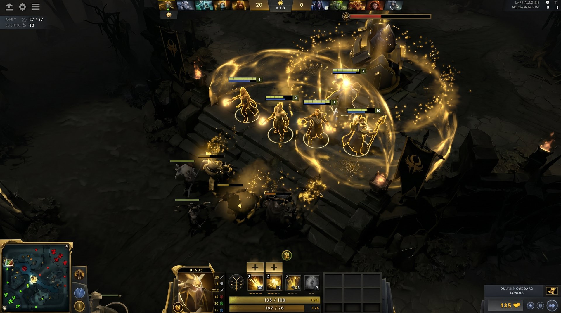 Dota 2 strategic gameplay