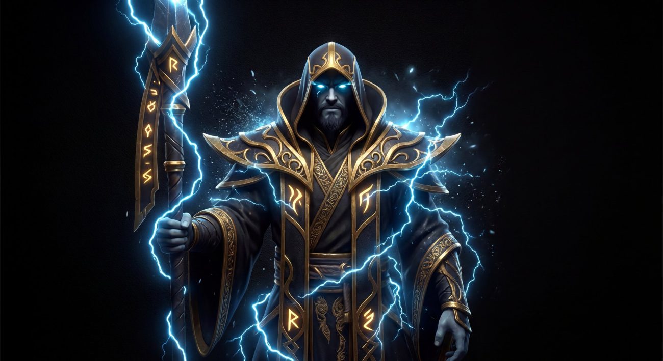 Storm Spirit cinematic portrait