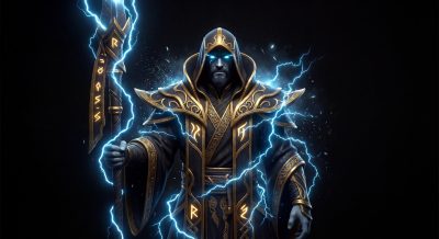 Storm Spirit cinematic portrait