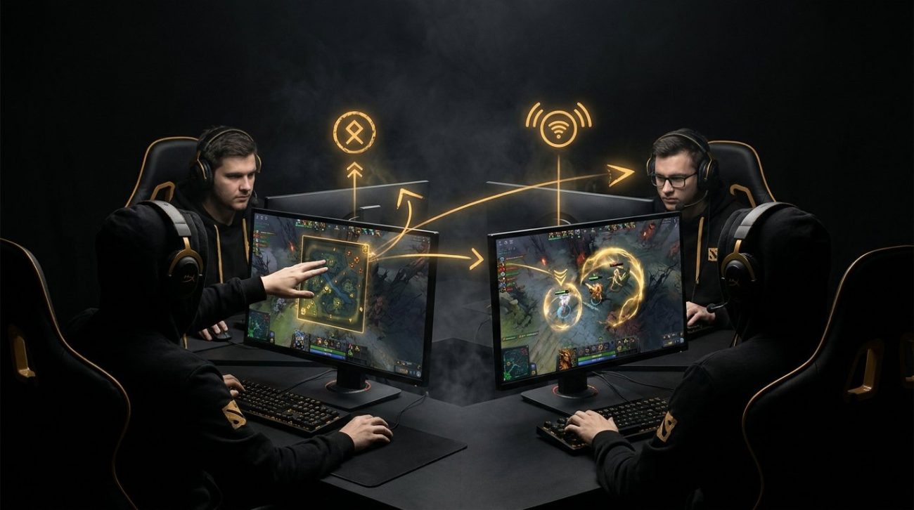Dota 2 coordinate random supports guide
