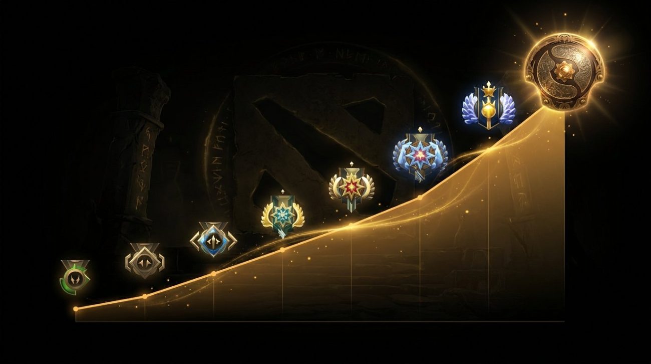 Dota 2 rank up plan 2games per day guide