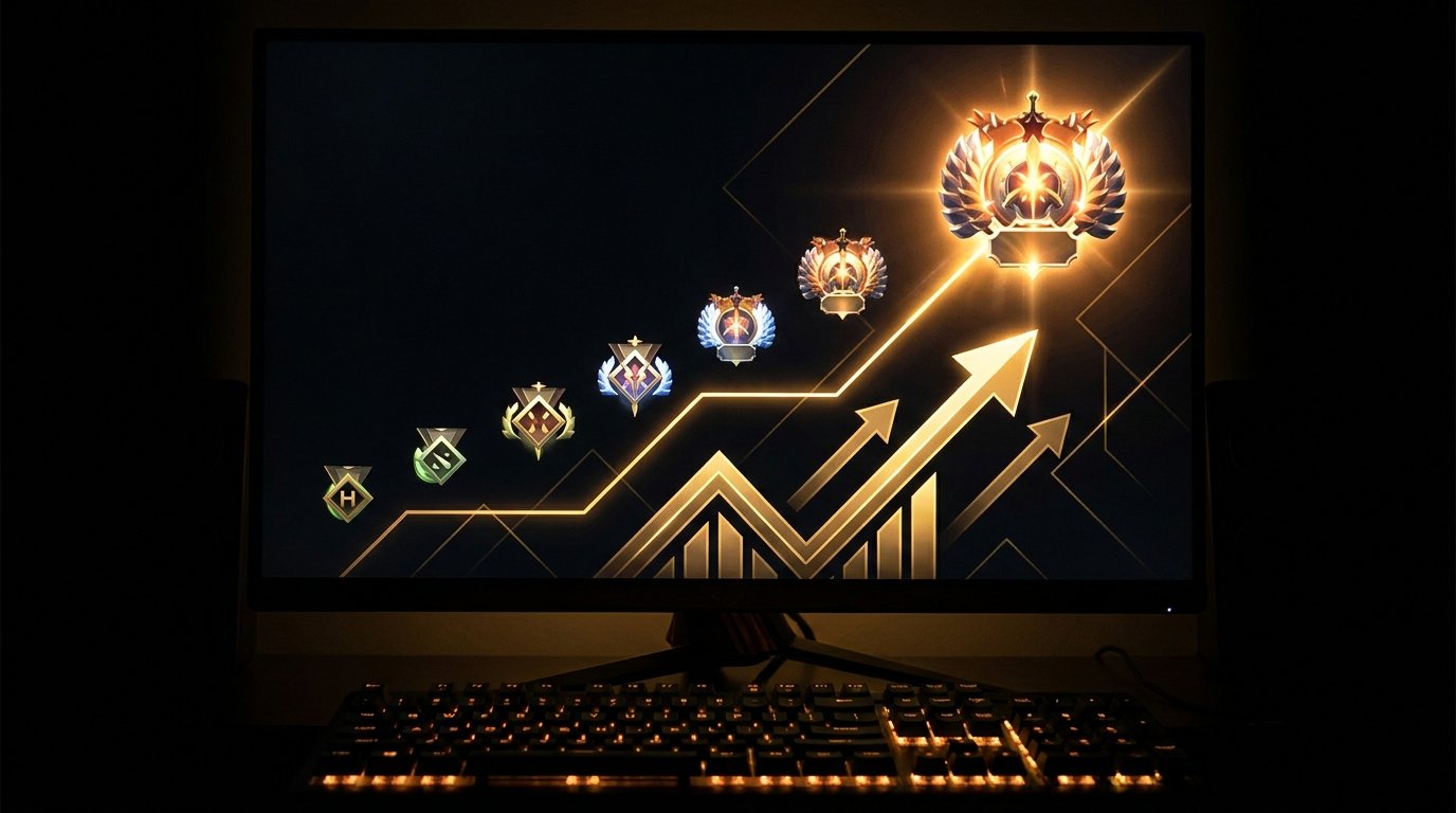 Dota 2 how to climb mmr fast guide