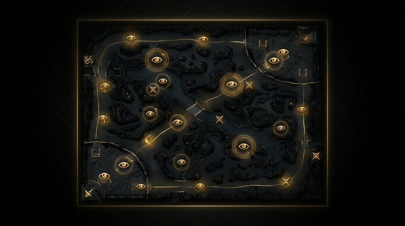 Dota 2 full vision control pos4 pos5 guide