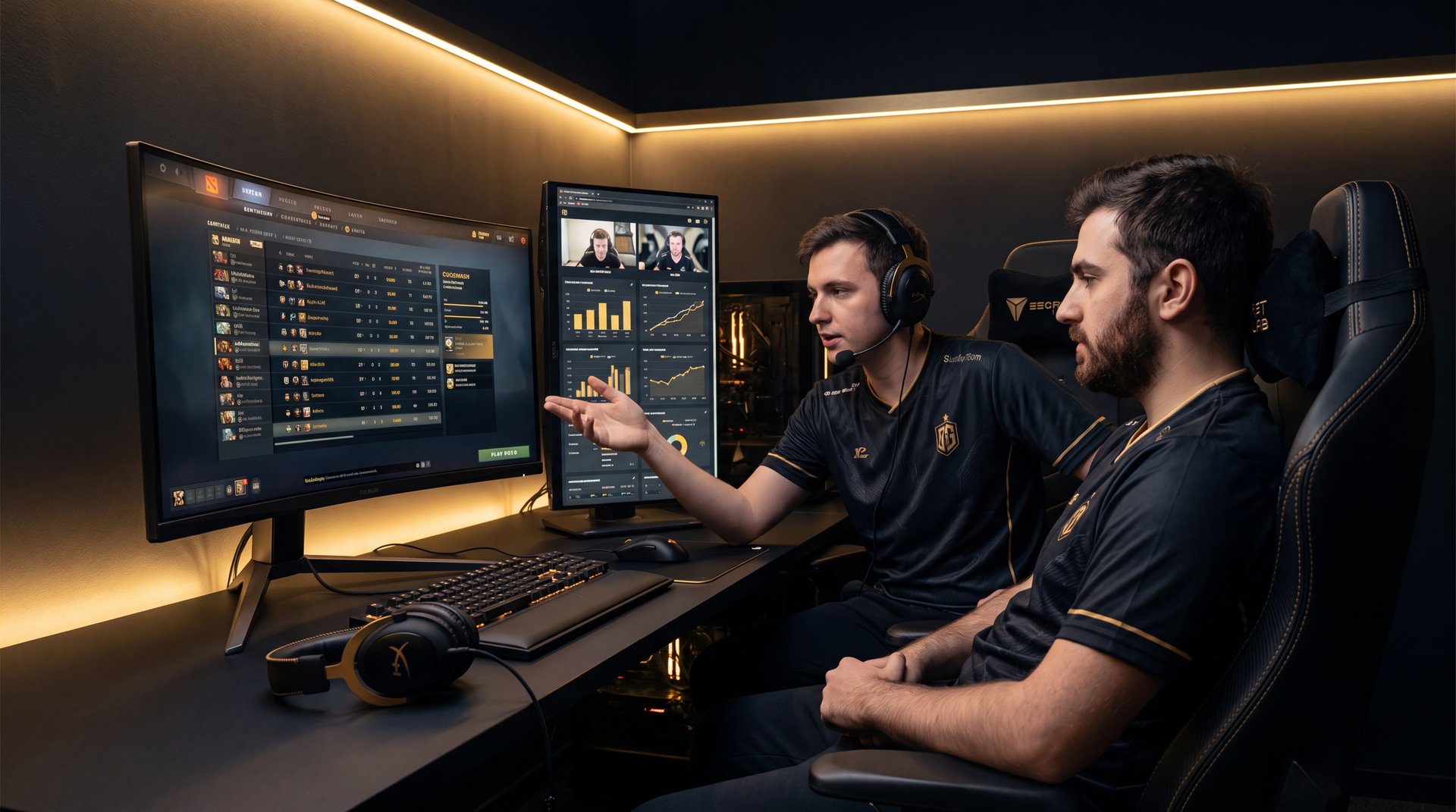 Dota 2 professional coaching session with Immortal rank coach reviewing replay