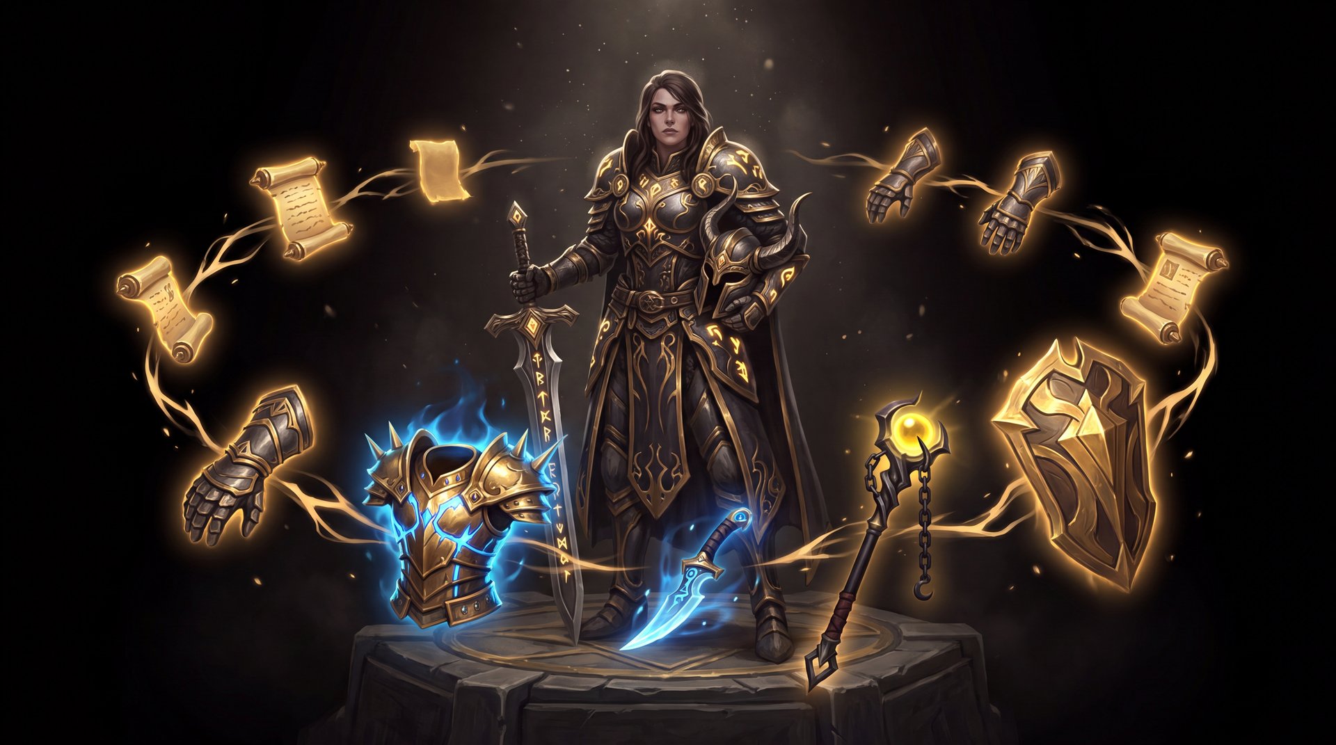 Legion Commander item build Dota 2 Blade Mail Blink Dagger BKB gold black cinematic
