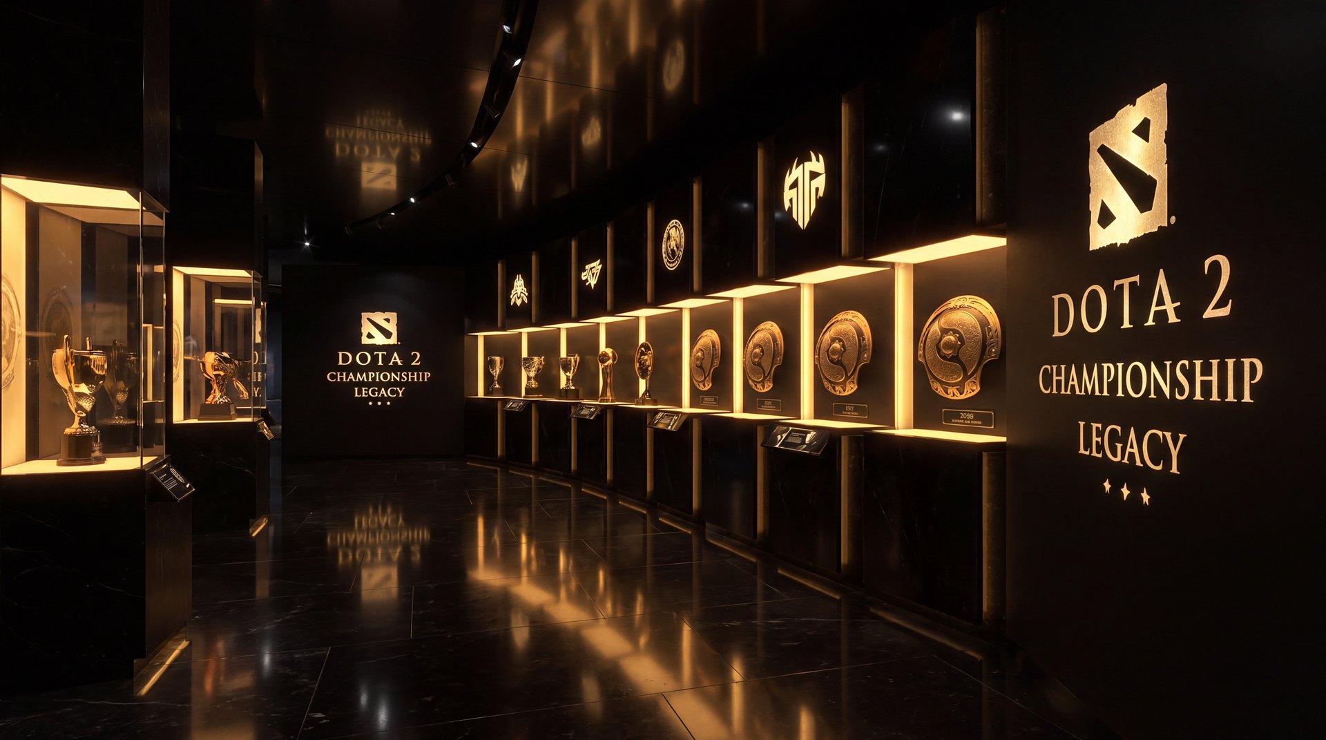 The International Dota 2 TI history champions timeline trophy winners