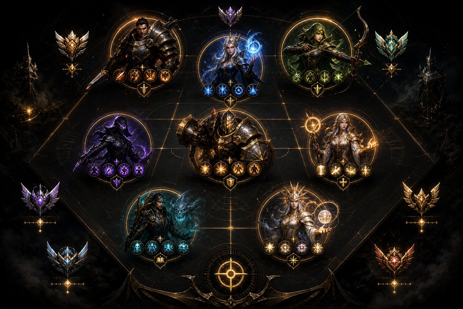 Dota 2 calibration hero pool selection strategy hero portraits