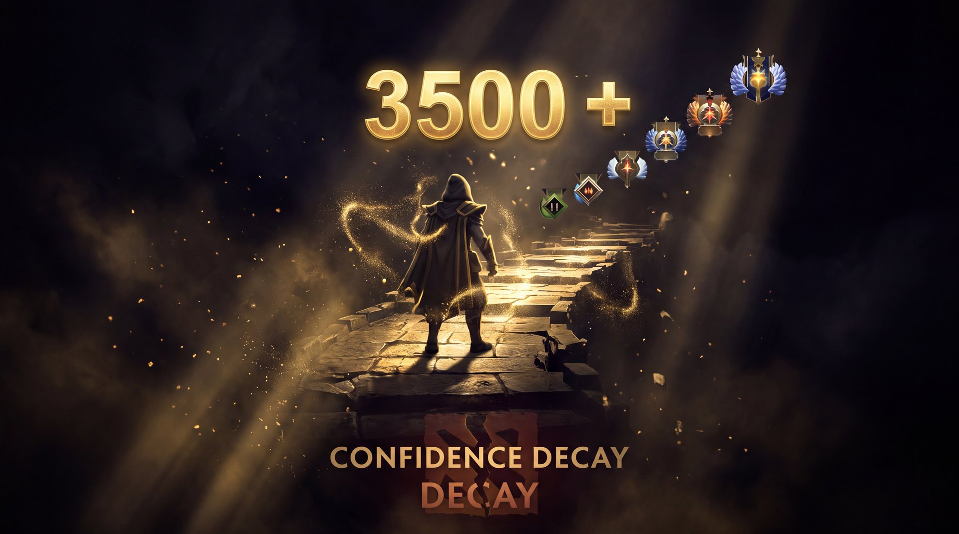 Dota 2 MMR drop confidence decay recovery boost strategy ranked matchmaking games