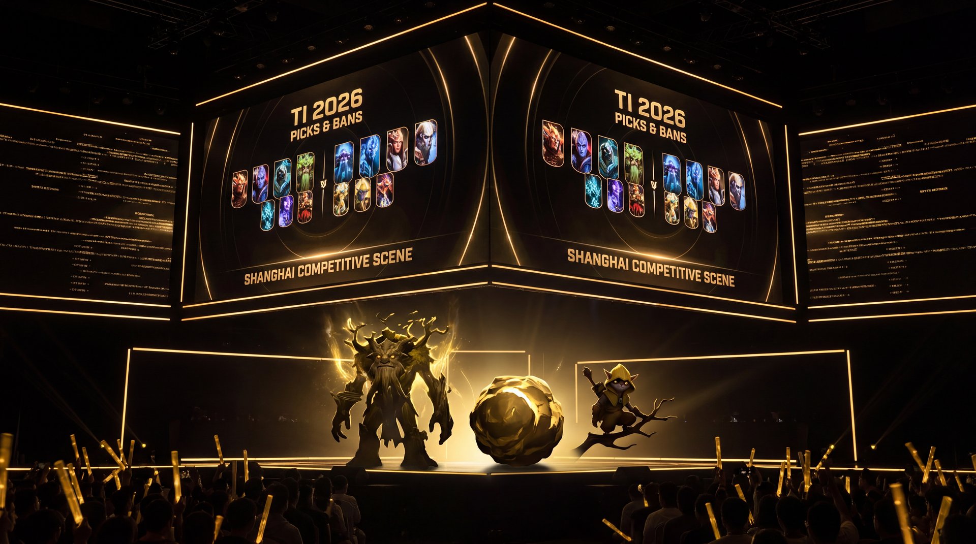 TI 2026 Shanghai meta heroes Treant Protector Earth Spirit Hoodwink tournament picks and bans