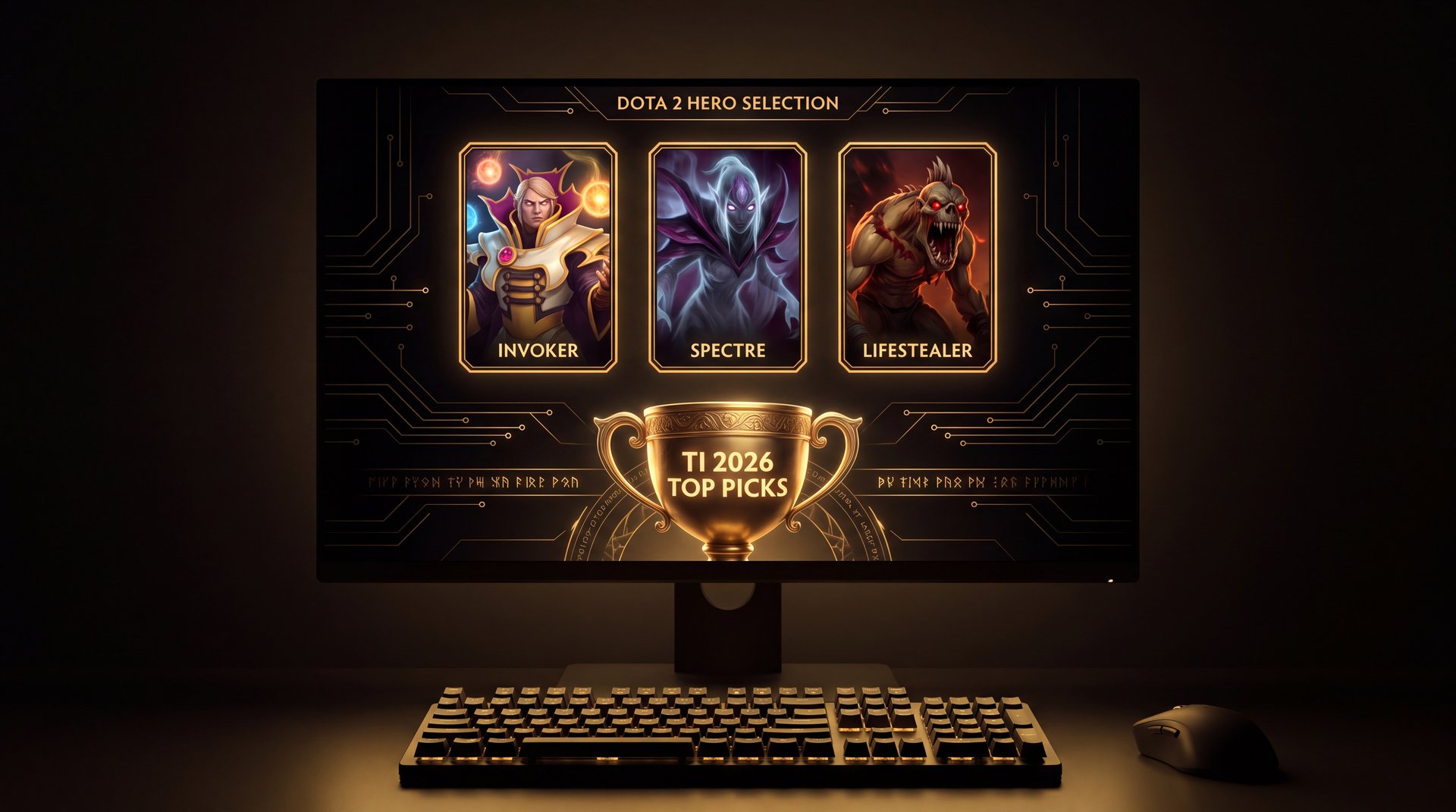 Dota 2 TI 2026 top picks Spectre Invoker Lifestealer hero selection