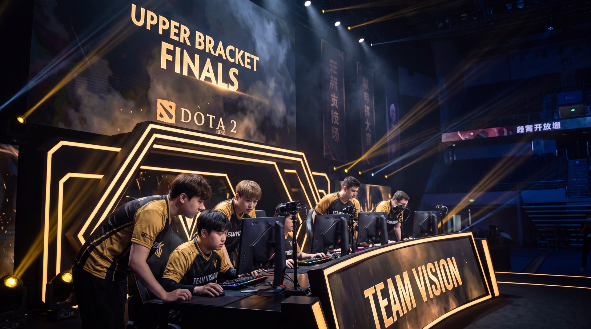 TEAM VISION TI 2026 upper bracket finals Shanghai Dota 2 esports