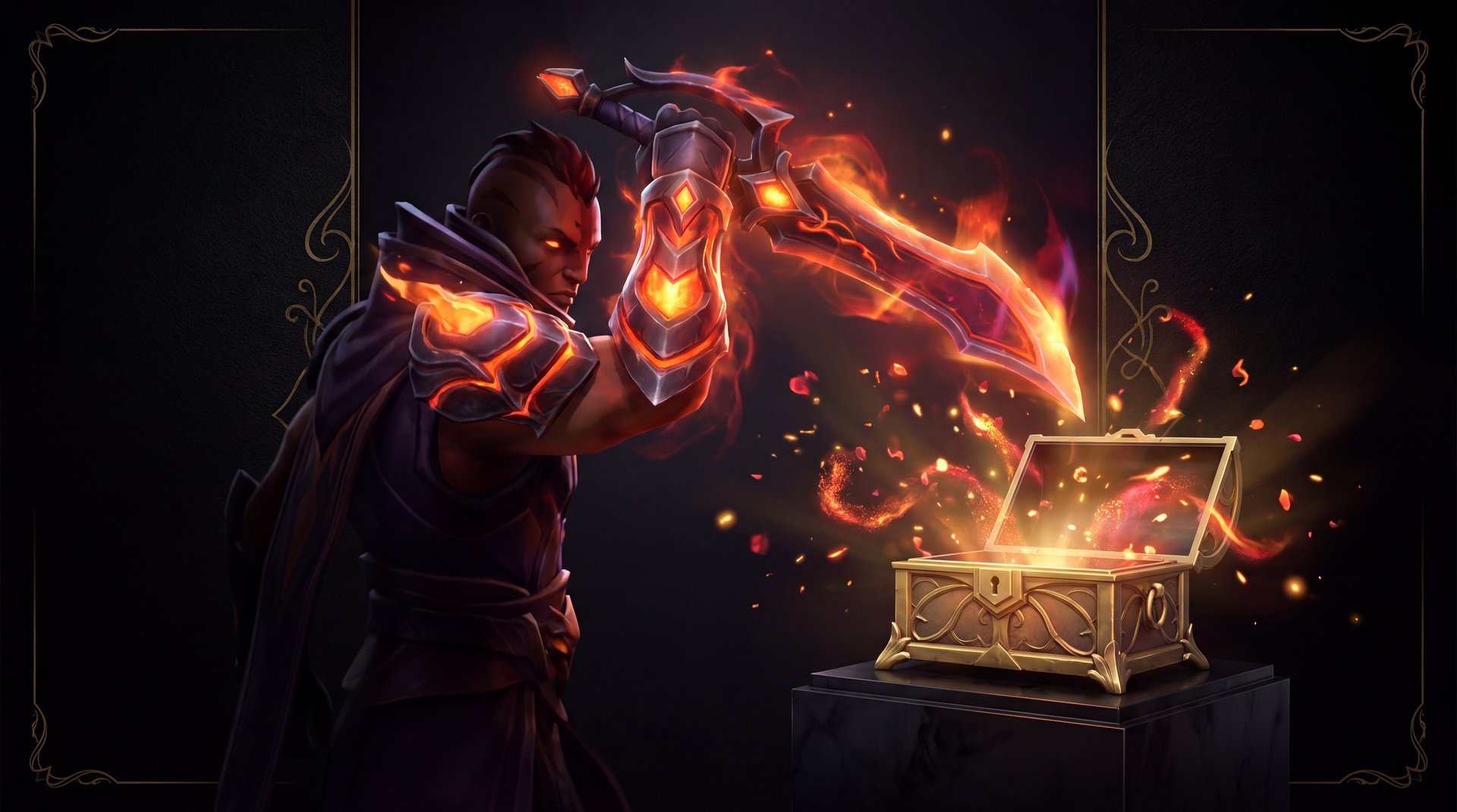 Dota 2 Immortal item glowing effects Battle Pass treasure rare cosmetic