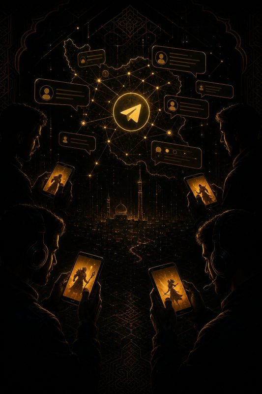 Iranian Dota 2 community Telegram groups and channels overview