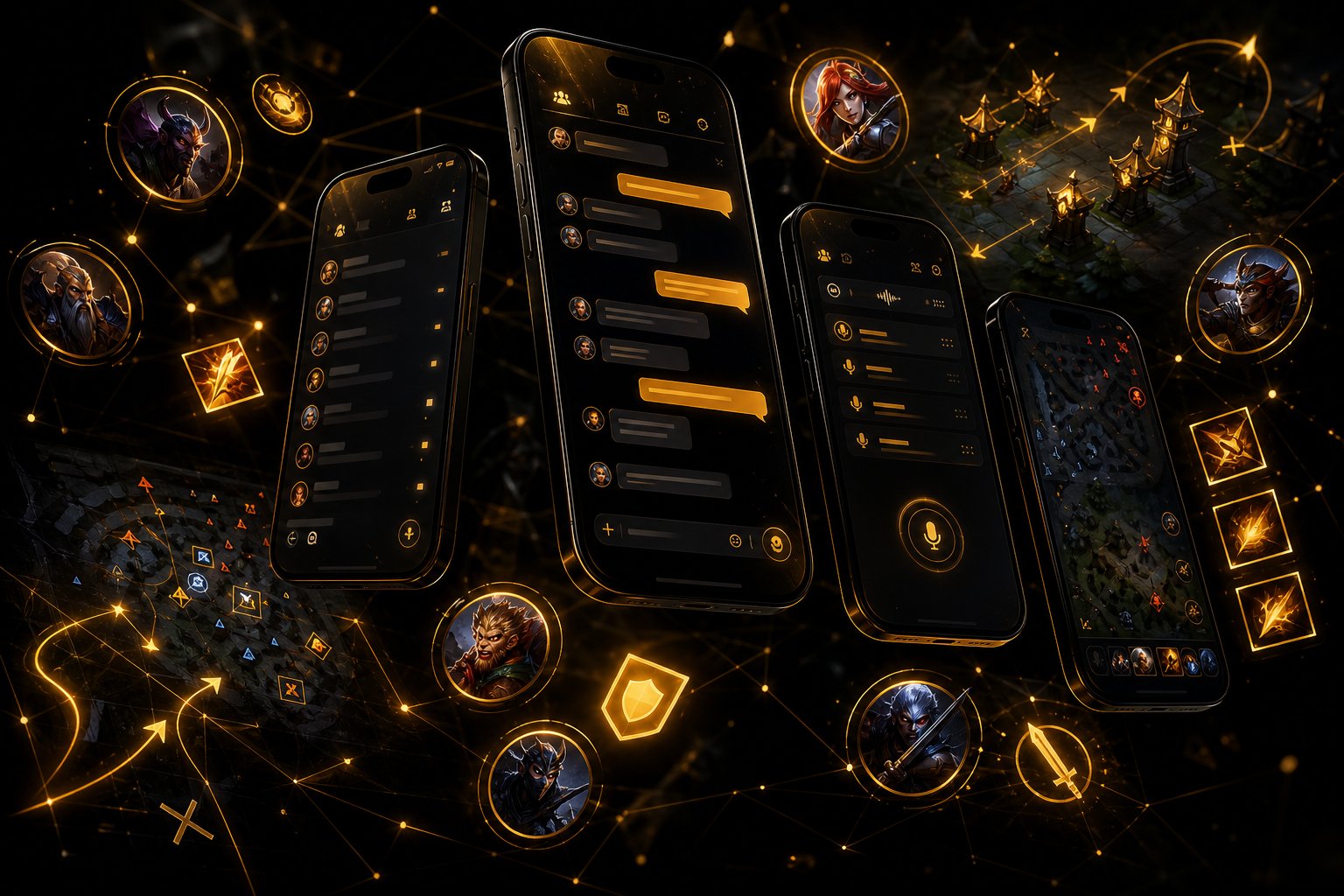 Dota 2 mobile apps usage guide stats checking phone screen dark gold gaming