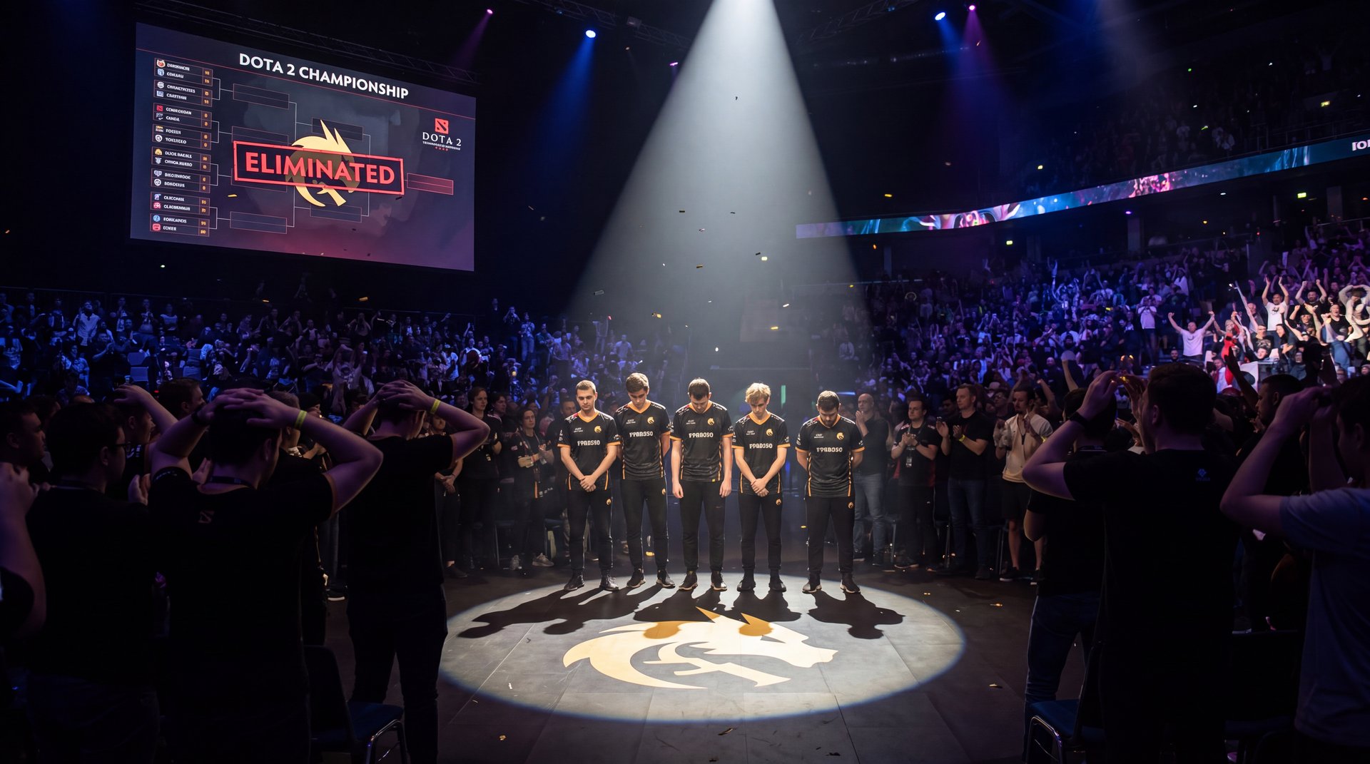 TI 2026 eliminated teams group stage HULIGANI OG Xtreme Gaming