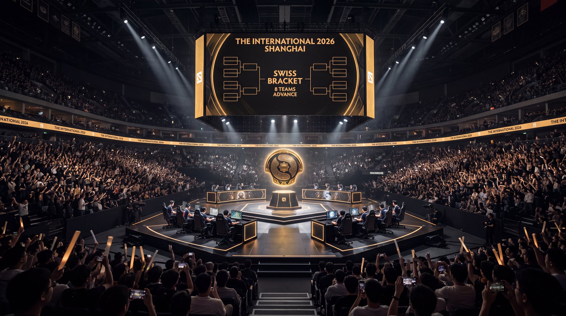 TI 2026 The International Shanghai group stage results championship playoffs