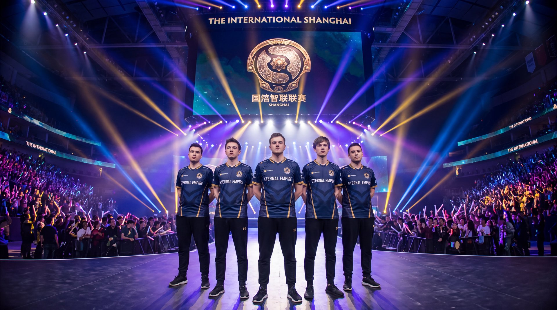 Dota 2 TI 2026 team roster lineup professional esports stage Shanghai