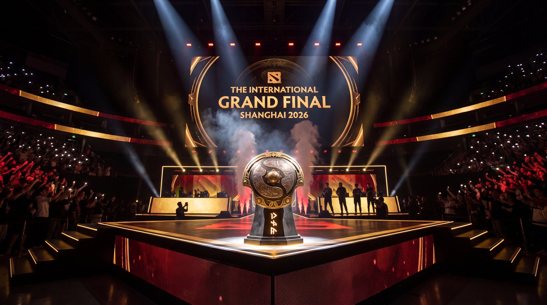 TI 2026 The International 15 grand final Shanghai Aegis of Champions championship moment