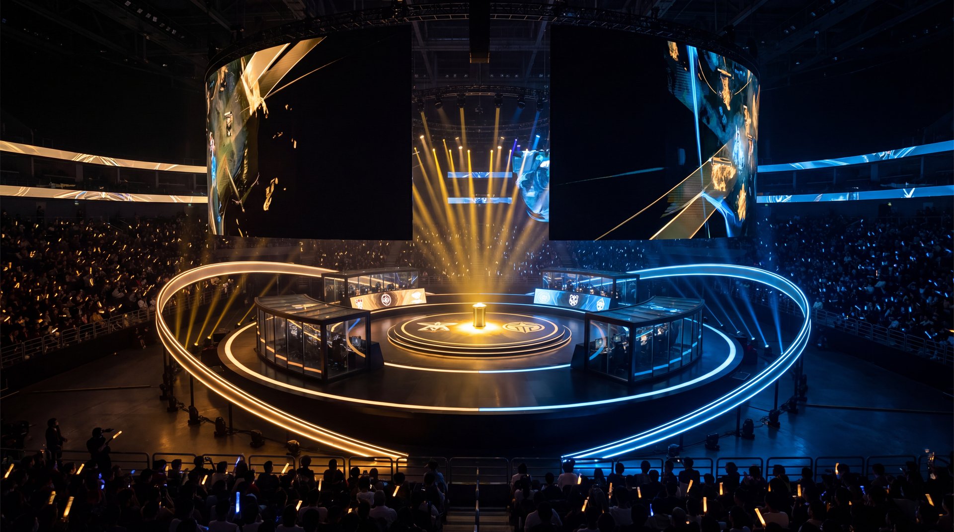 TI 2026 arena stage design concept image