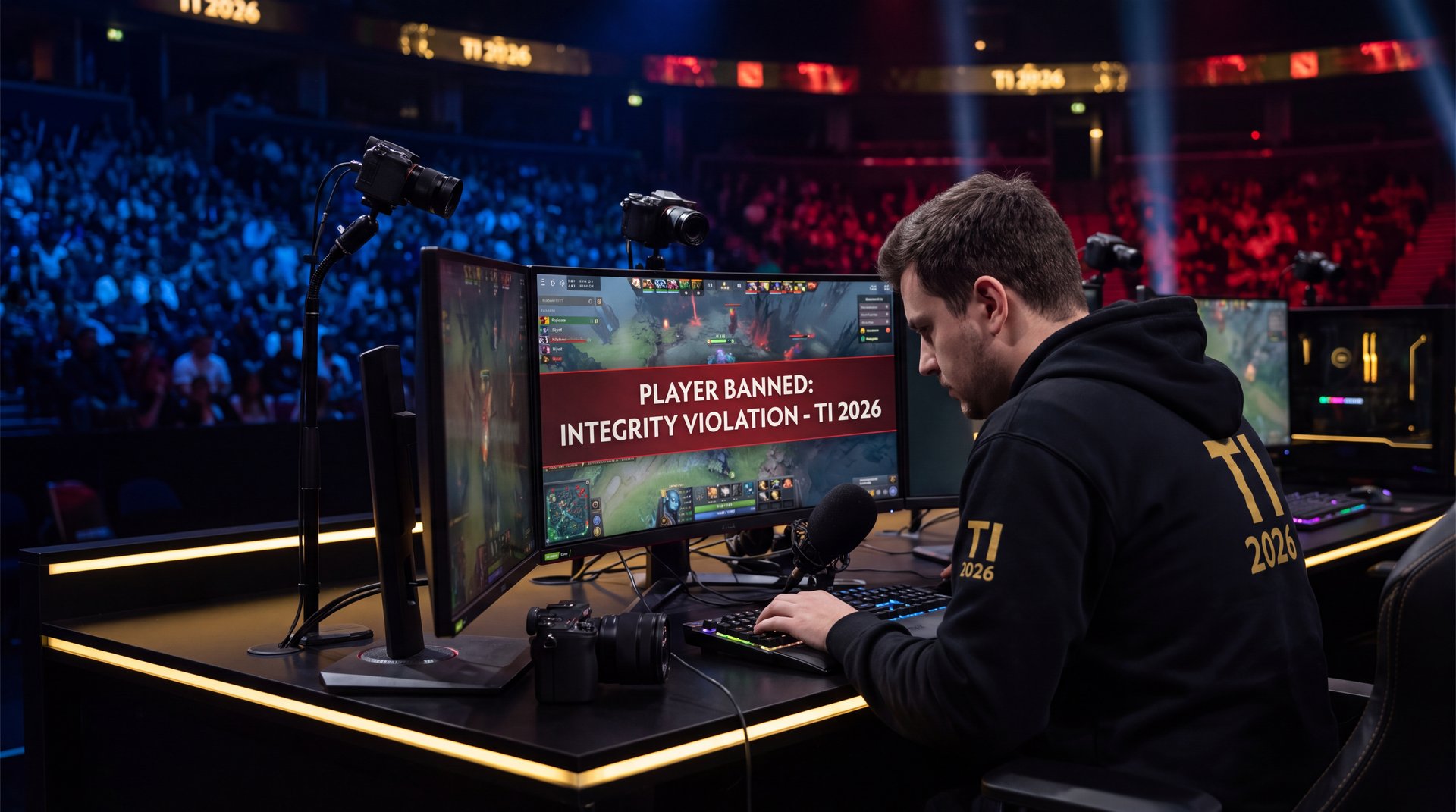 Dota 2 streamer banned during TI 2026 The International copyright strike