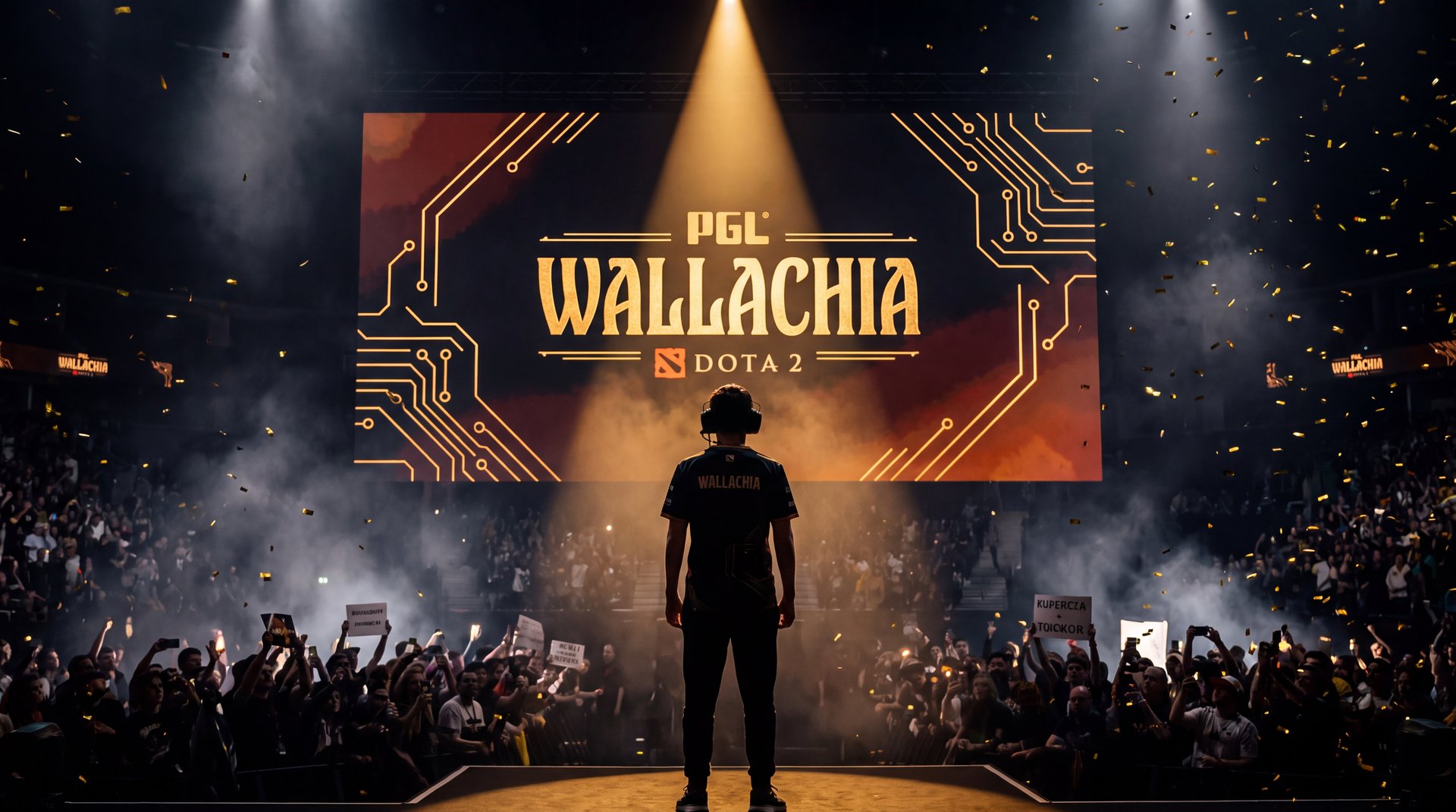 ATF professional Dota 2 offlaner on PGL Wallachia Season 9 tournament stage with Team Yandex