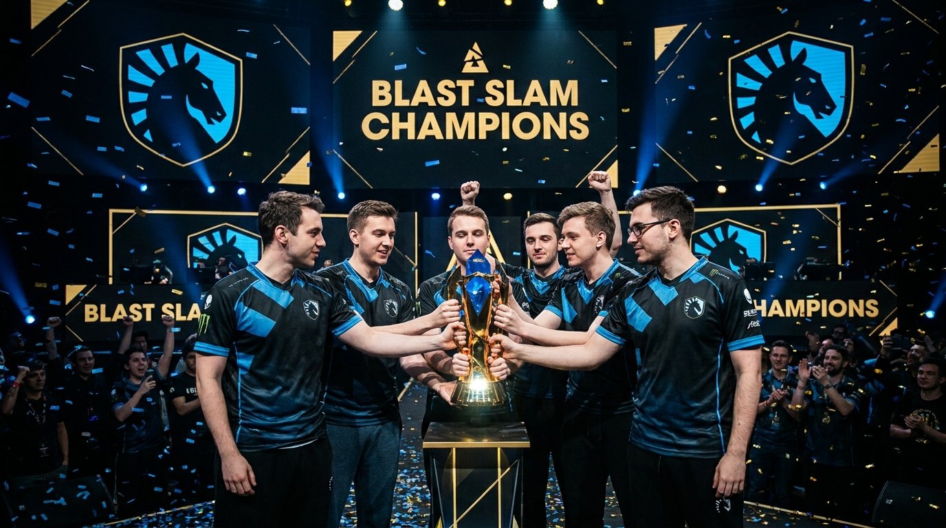 Team Liquid BLAST Slam championship victory Dota 2