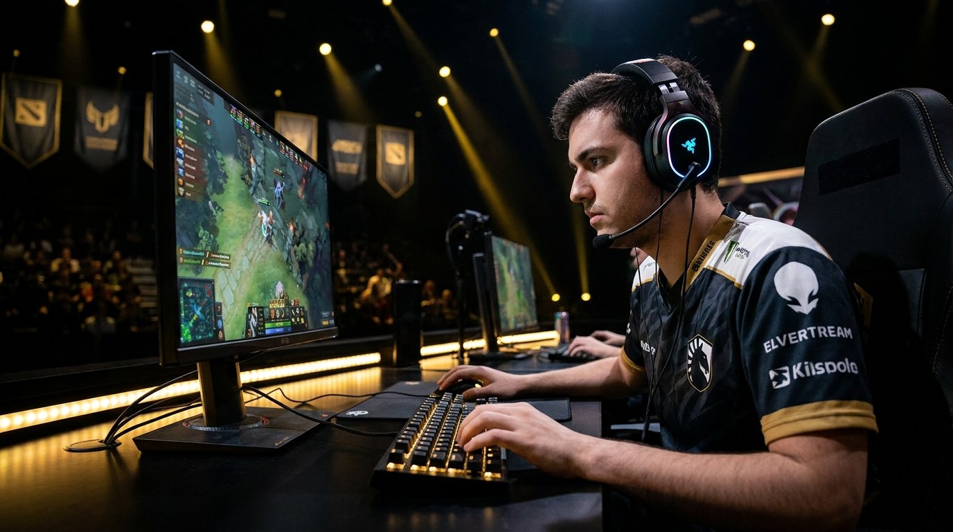 PARIVISION Dota 2 competitive team strategy session esports