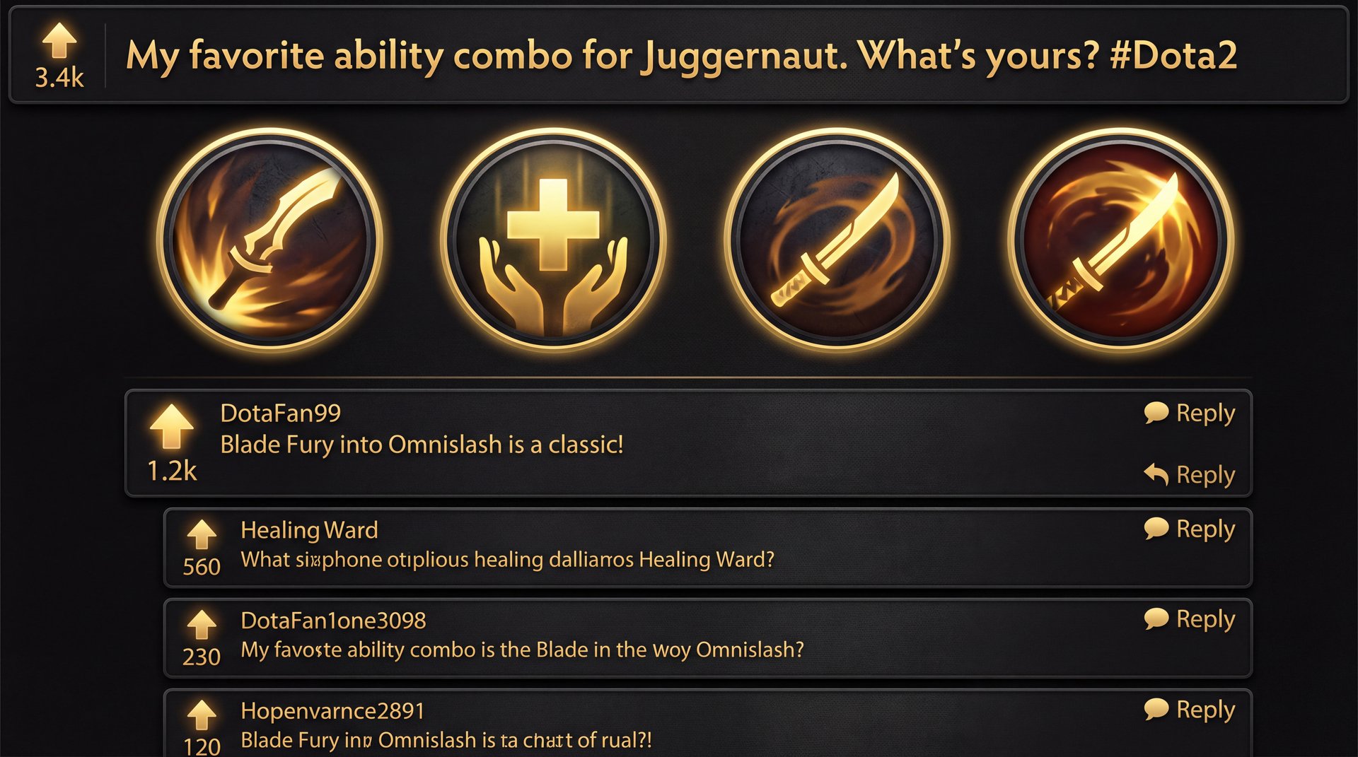 Dota 2 Reddit community discussion about talent bug