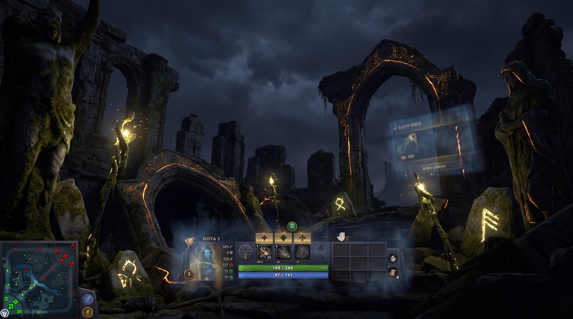 Dota 2 forgotten forgotten artifacts dark cinematic featured image