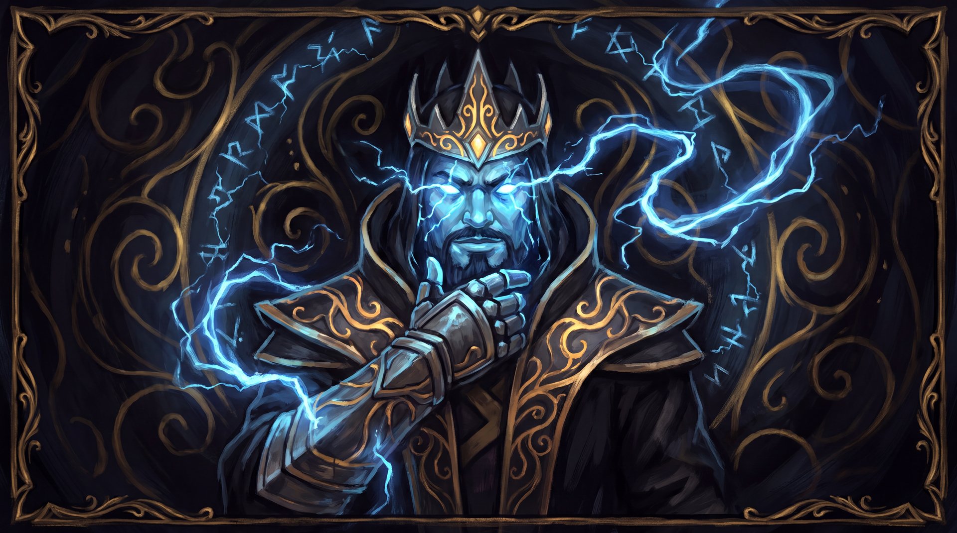 Storm Spirit updated hero portrait by Dmurio community artist Dota 2