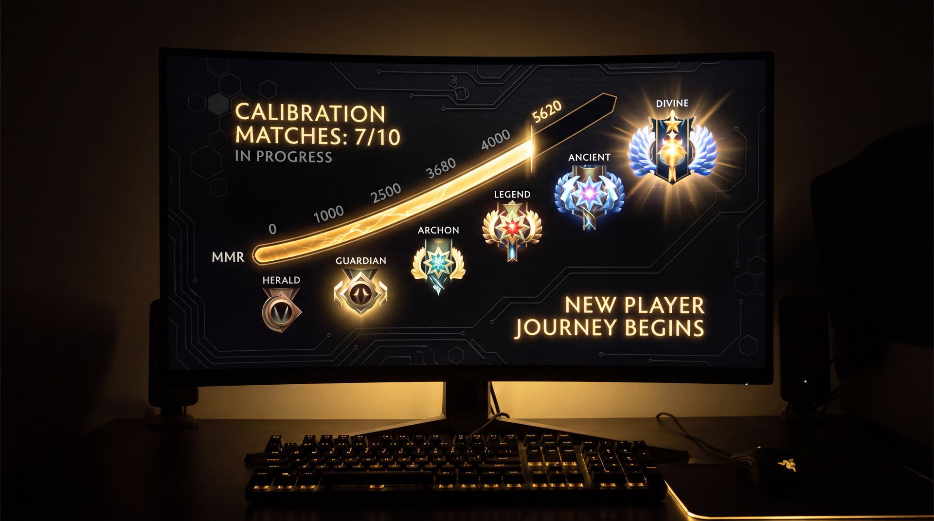 Dota 2 ranked calibration and MMR system guide for beginners Iran