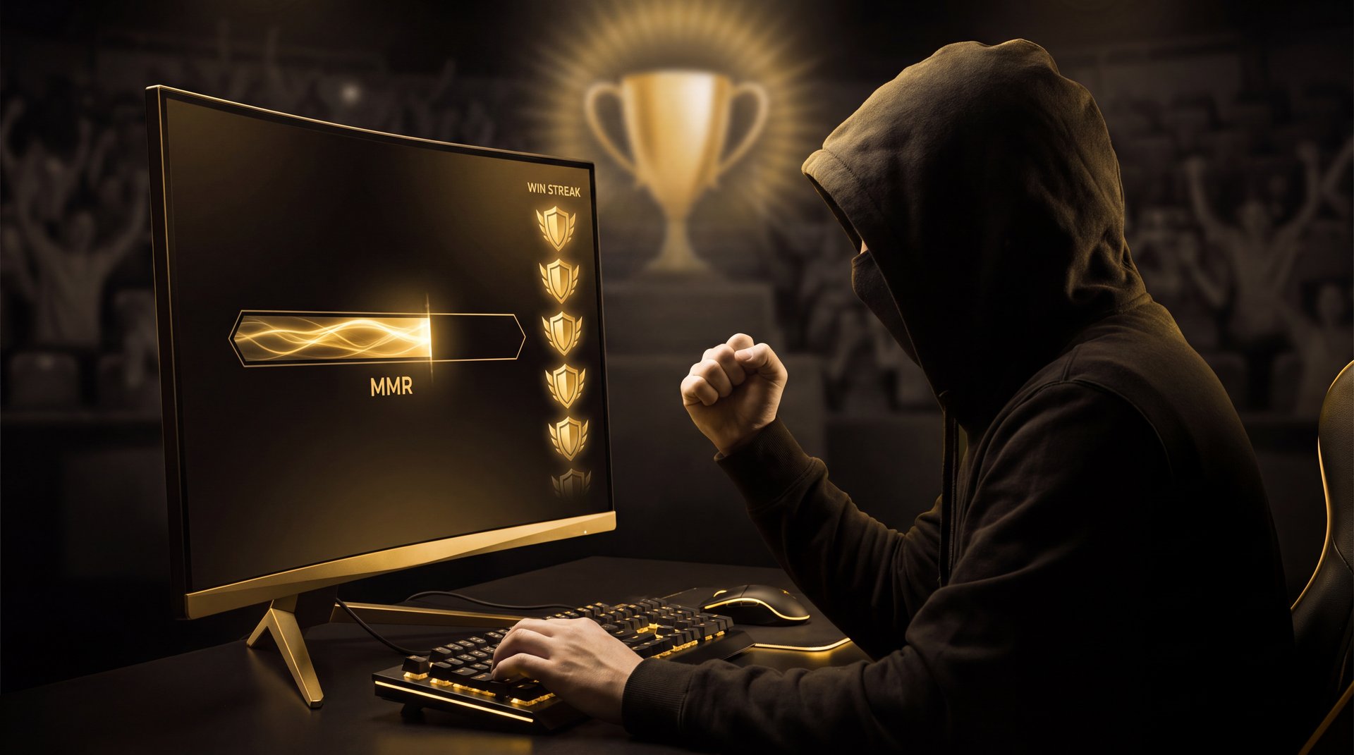 Dota 2 win streak ranked MMR momentum victory gaming