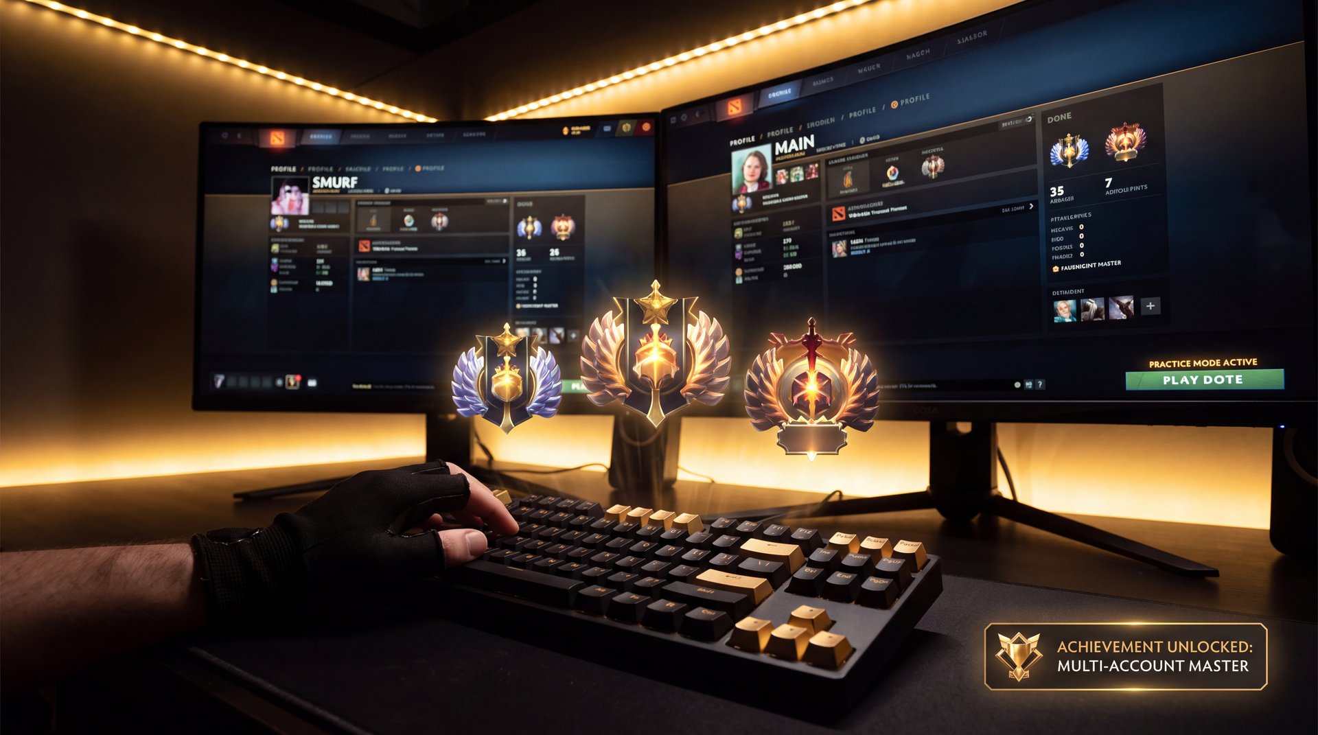 Dota 2 smurf account risks dangers warning Iran gaming