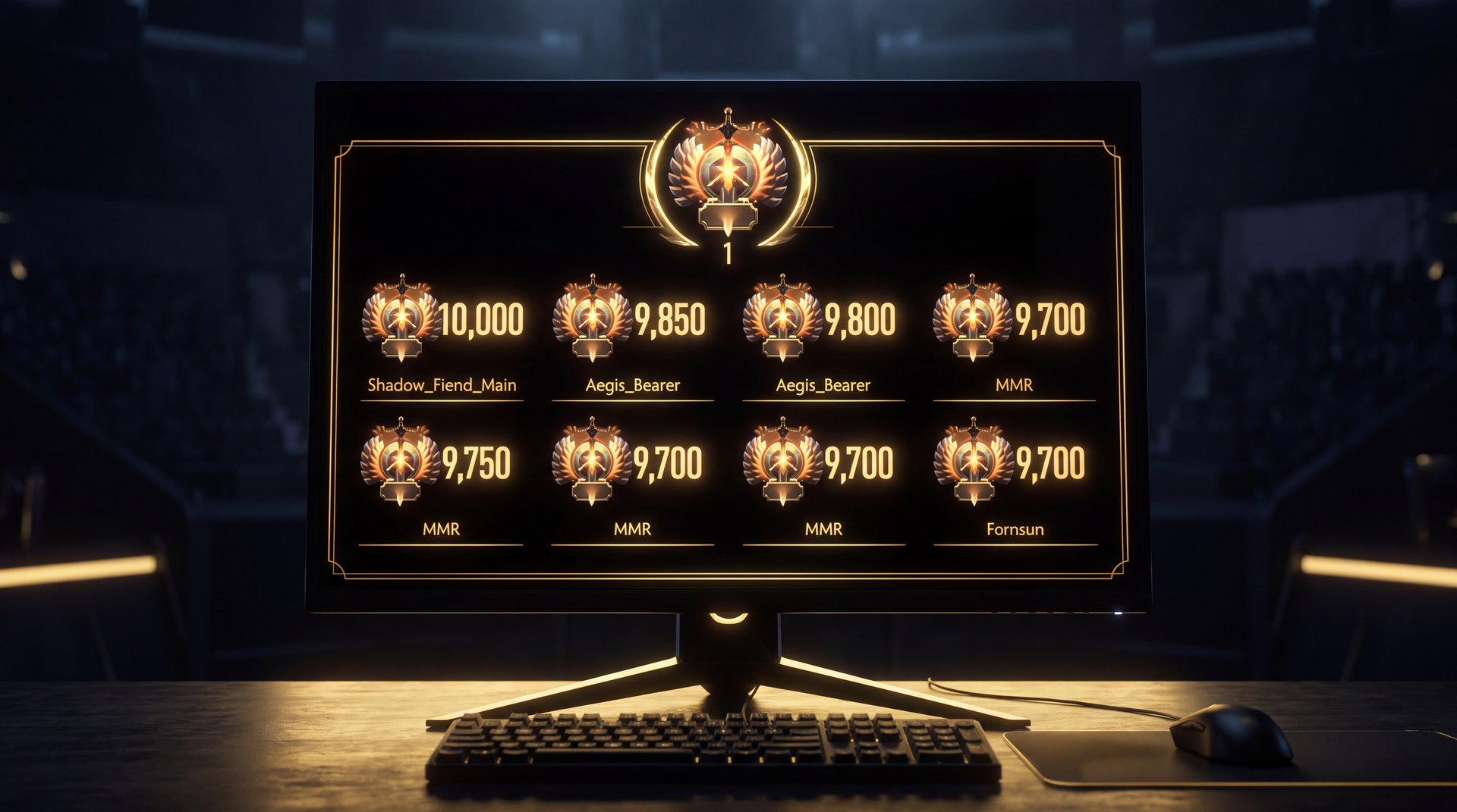 Dota 2 Immortal rank leaderboard MMR requirements