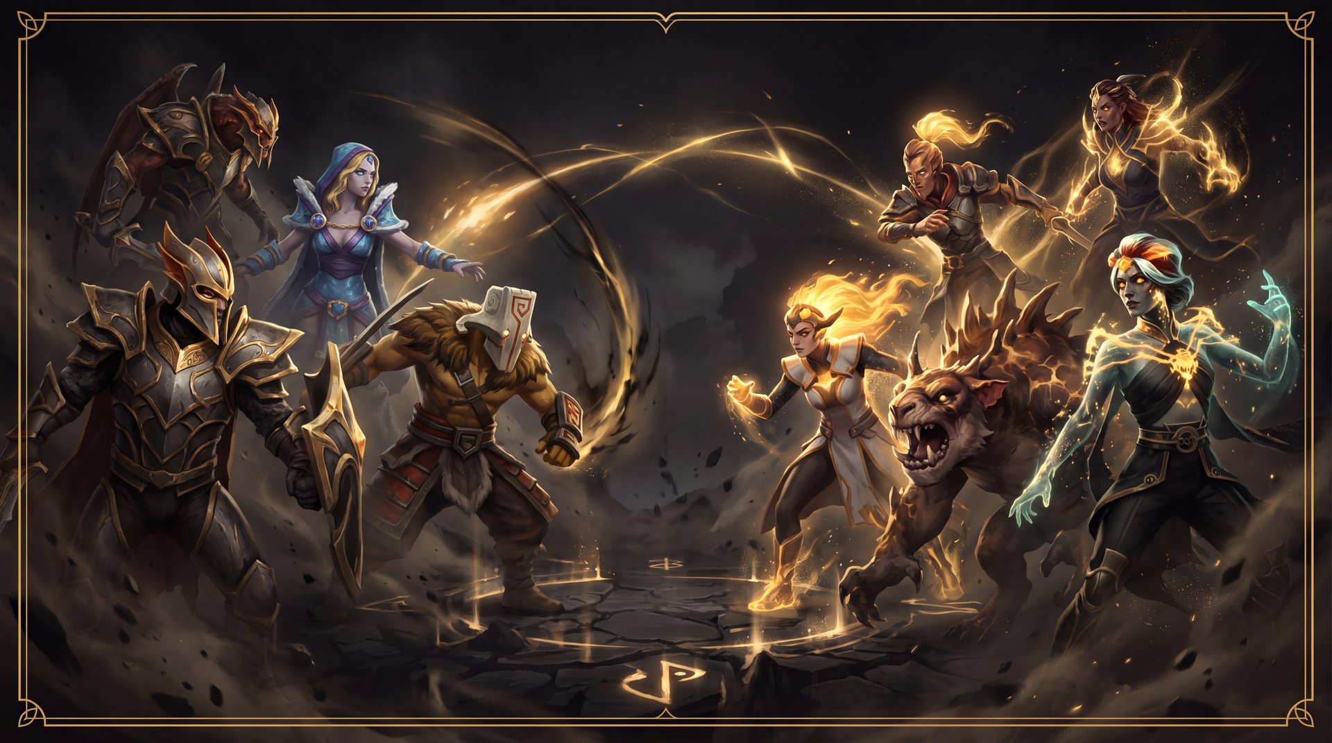 Dota 2 hero balance power creep new heroes vs old heroes comparison dark cinematic